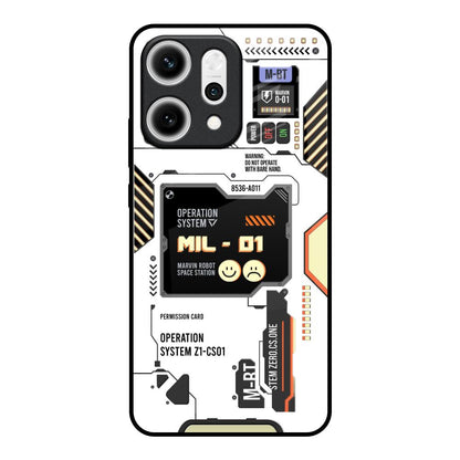 Tech Display Oppo Reno14 5G Glass Back Cover Online