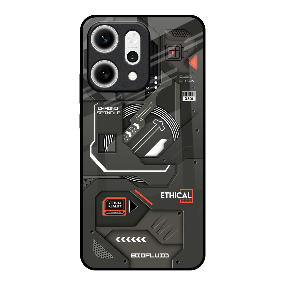 Tech Aesthetics Oppo Reno14 5G Glass Back Cover Online
