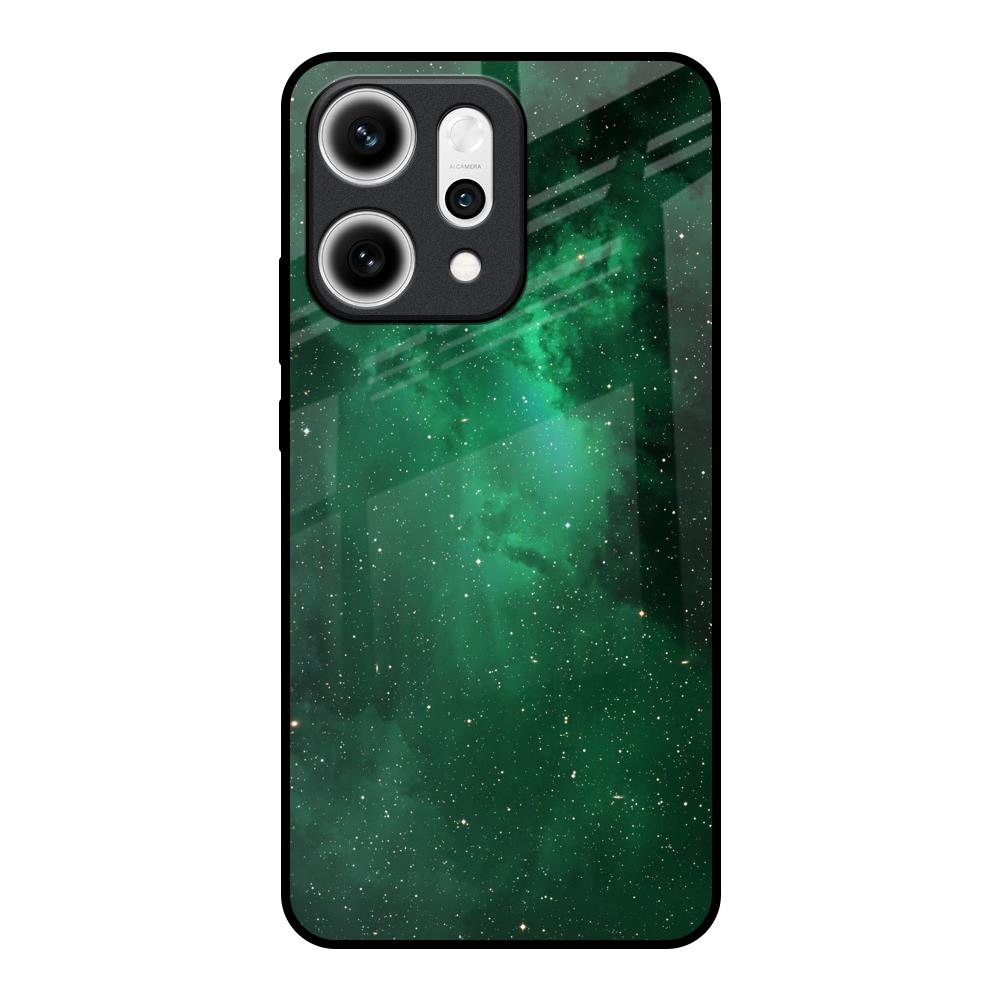 Emerald Firefly Oppo Reno14 5G Glass Back Cover Online