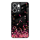 Heart Rain Fall Oppo Reno14 5G Glass Back Cover Online