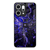 Techno Color Pattern Oppo Reno14 5G Glass Back Cover Online