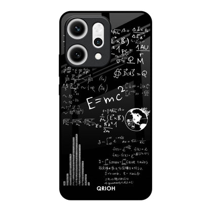 Funny Math Oppo Reno14 5G Glass Back Cover Online