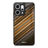 Diagonal Slash Pattern Oppo Reno14 5G Glass Back Cover Online