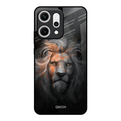 Devil Lion Oppo Reno14 5G Glass Back Cover Online