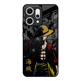 Dark Luffy Oppo Reno14 5G Glass Back Cover Online