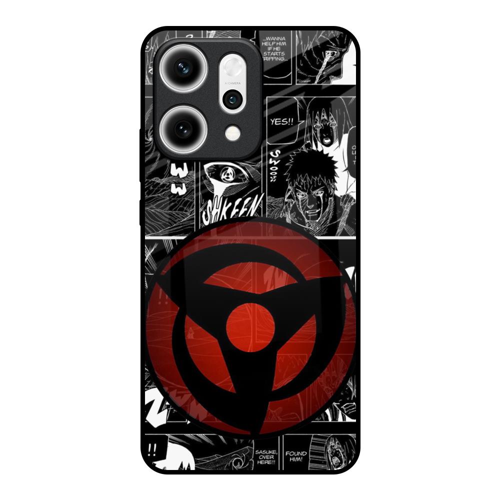 Sharingan Oppo Reno14 5G Glass Back Cover Online