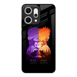 Minimalist Anime Oppo Reno14 5G Glass Back Cover Online