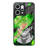 Anime Green Splash Oppo Reno14 5G Glass Back Cover Online