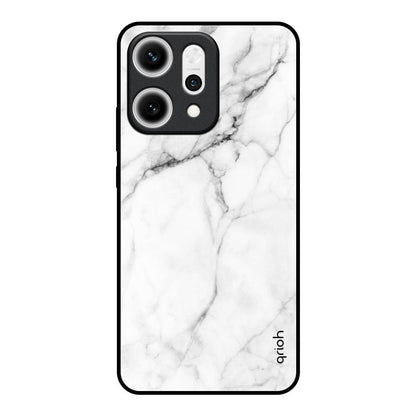 Modern White Marble Oppo Reno14 5G Glass Back Cover Online