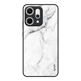 Modern White Marble Oppo Reno14 5G Glass Back Cover Online