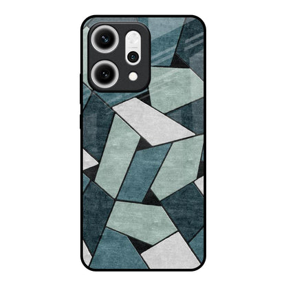 Abstact Tiles Oppo Reno14 5G Glass Back Cover Online