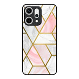 Geometrical Marble Oppo Reno14 5G Glass Back Cover Online
