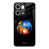 Yin Yang Balance Oppo Reno14 5G Glass Back Cover Online