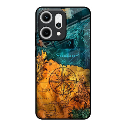Architecture Map Oppo Reno14 5G Glass Back Cover Online