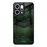 Green Leather Oppo Reno14 5G Glass Back Cover Online