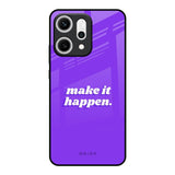 Make it Happen Oppo Reno14 5G Glass Back Cover Online