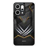 Black Warrior Oppo Reno14 5G Glass Back Cover Online
