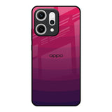 Wavy Pink Pattern Oppo Reno14 5G Glass Back Cover Online