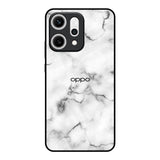 Satin White Marble Oppo Reno14 5G Glass Back Cover Online