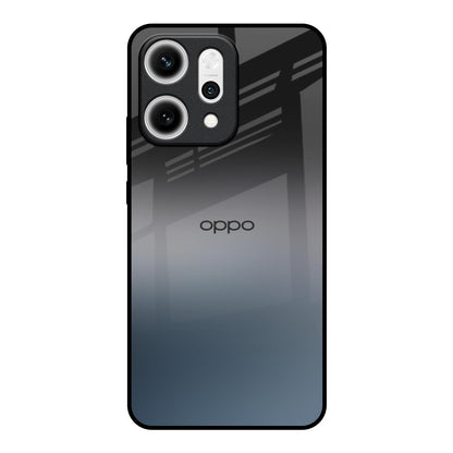 Dramatic Grey Oppo Reno14 5G Glass Back Cover Online