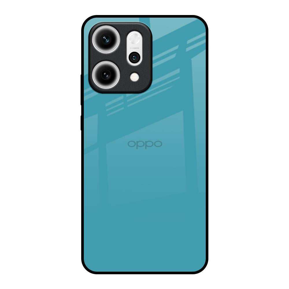 Oceanic Turquiose Oppo Reno14 5G Glass Back Cover Online