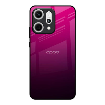 Purple Ombre Pattern Oppo Reno14 5G Glass Back Cover Online