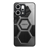 Hexagon Style Oppo Reno14 5G Glass Back Cover Online
