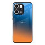 Sunset Of Ocean Oppo Reno14 5G Glass Back Cover Online