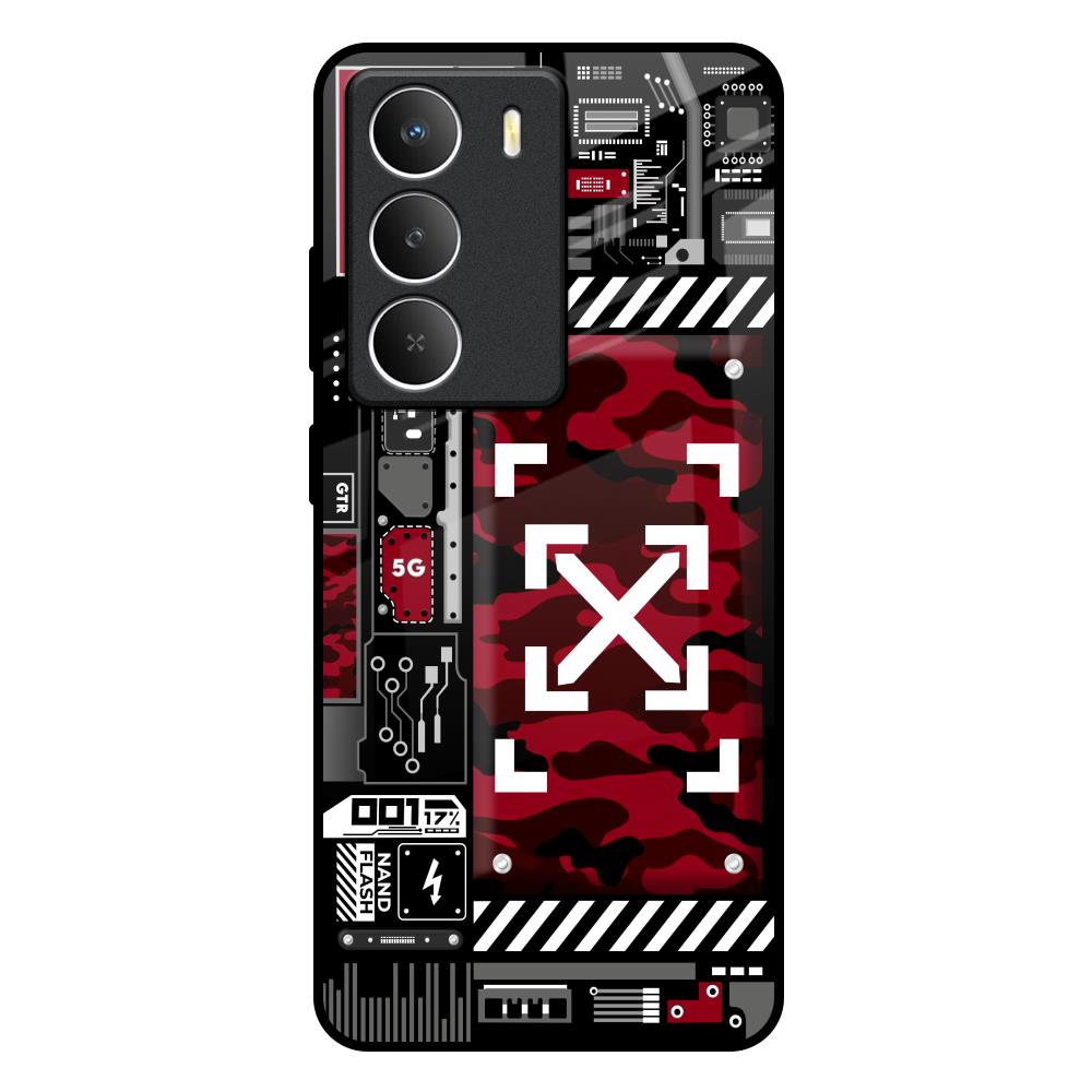 Technology Art Realme Narzo 80 Lite 5G Glass Back Cover Online