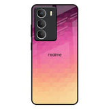 Geometric Pink Diamond Realme Narzo 80 Lite 5G Glass Back Cover Online