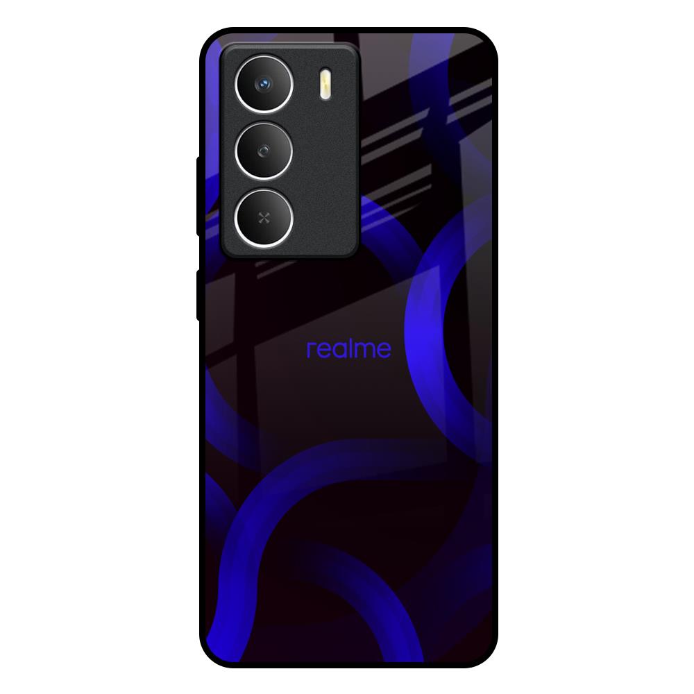 Blue Ring Light Realme Narzo 80 Lite 5G Glass Back Cover Online