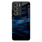 Blue Rough Abstract Realme Narzo 80 Lite 5G Glass Back Cover Online
