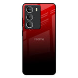Maroon Faded Realme Narzo 80 Lite 5G Glass Back Cover Online