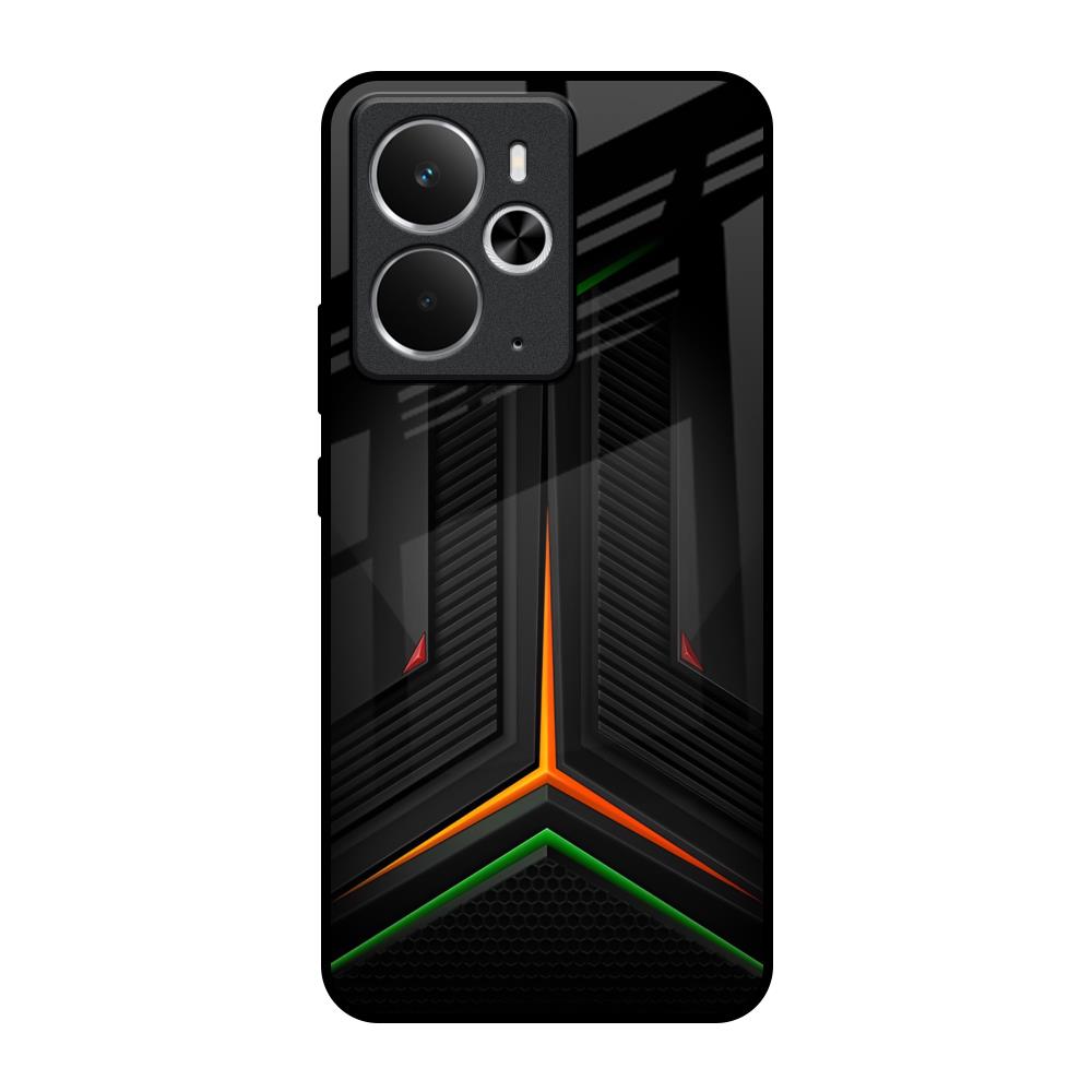 Modern Ultra Chevron Realme 14 5G Glass Back Cover Online