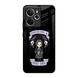 Touch Me & You Die Realme 14 5G Glass Back Cover Online
