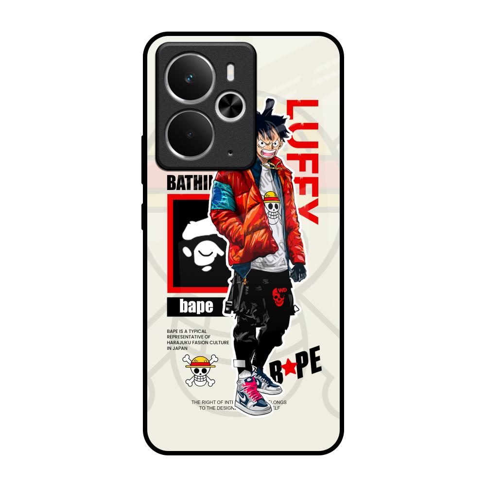 Bape Luffy Realme 14 5G Glass Back Cover Online
