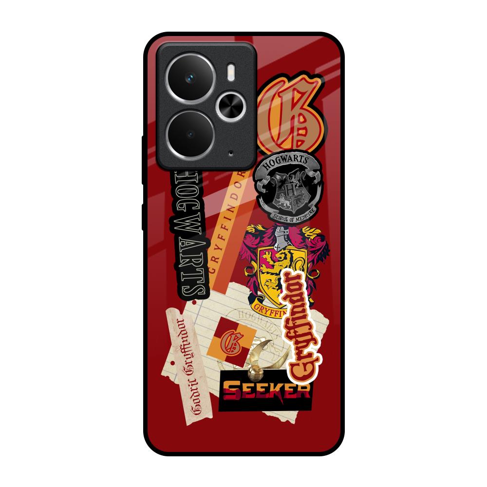 Gryffindor Realme 14 5G Glass Back Cover Online
