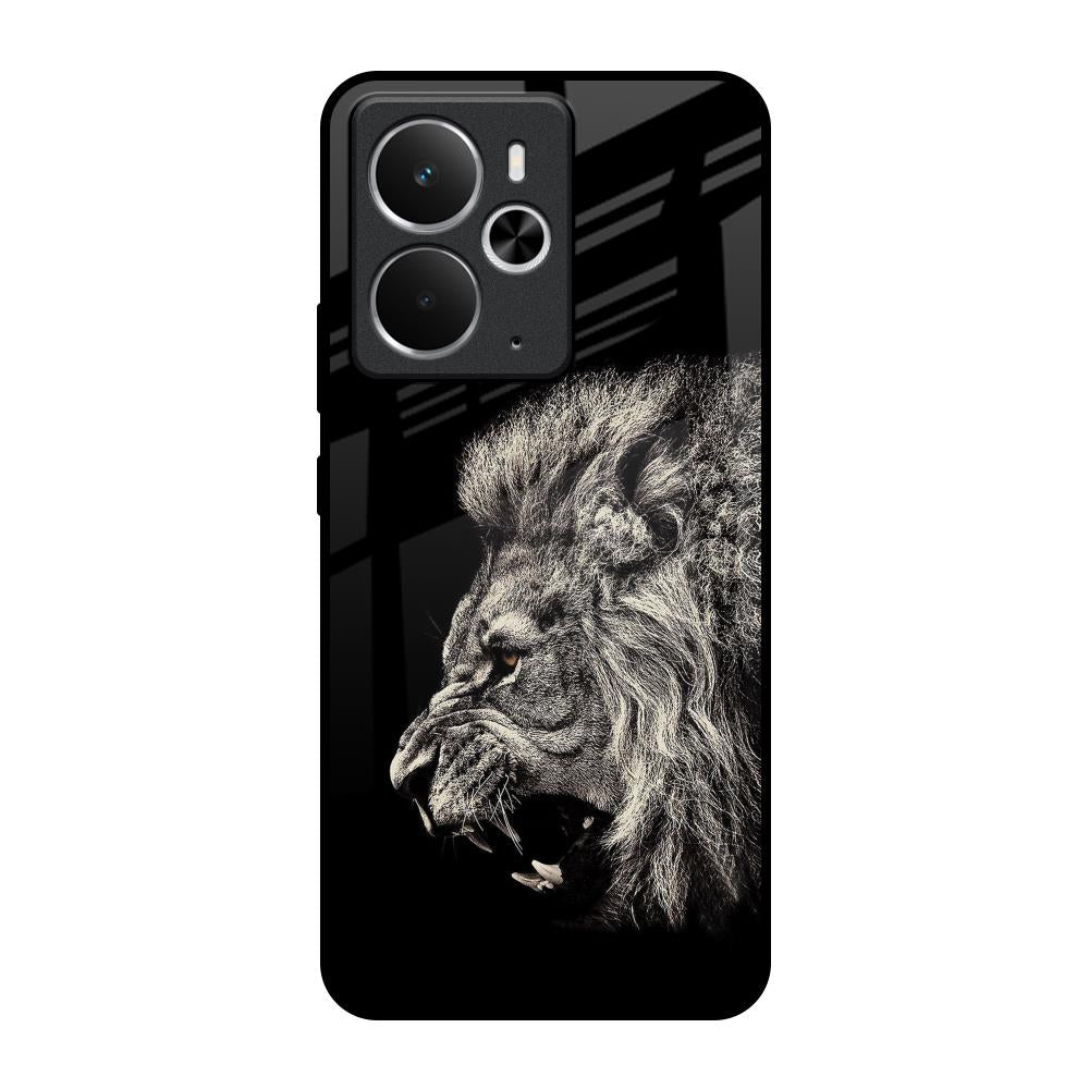 Brave Lion Realme 14 5G Glass Back Cover Online