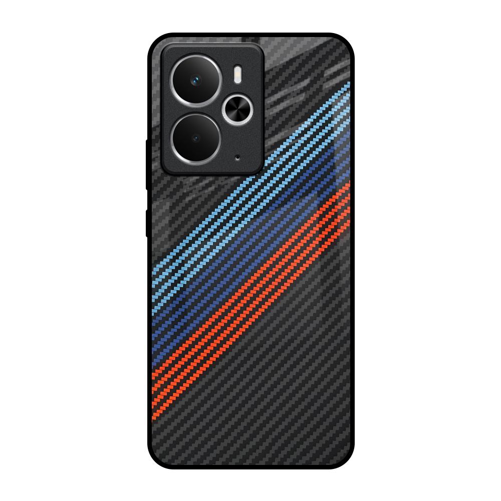 Carbon Inspired Realme 14 5G Glass Back Cover Online