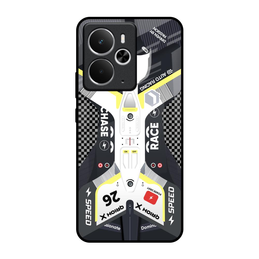 Car Enthusiast Realme 14 5G Glass Back Cover Online