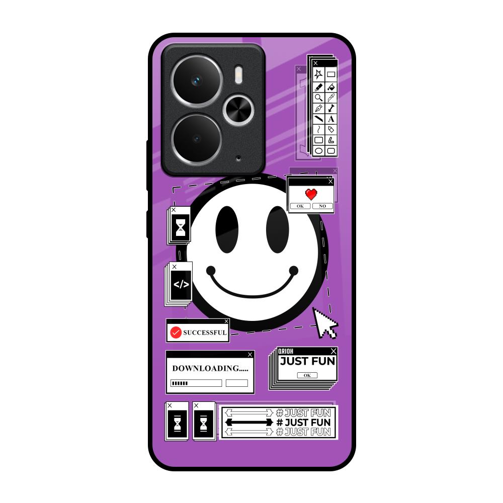 Code with Smile Realme 14 5G Glass Back Cover Online