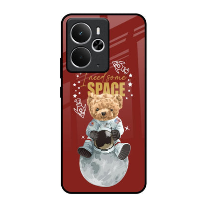 Astronaut Bear Realme 14 5G Glass Back Cover Online