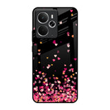 Heart Rain Fall Realme 14 5G Glass Back Cover Online