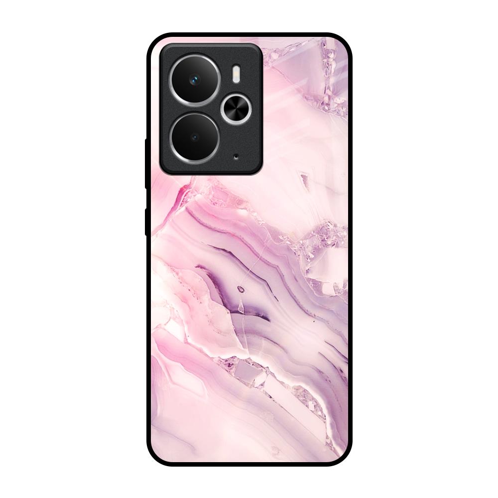 Diamond Pink Gradient Realme 14 5G Glass Back Cover Online