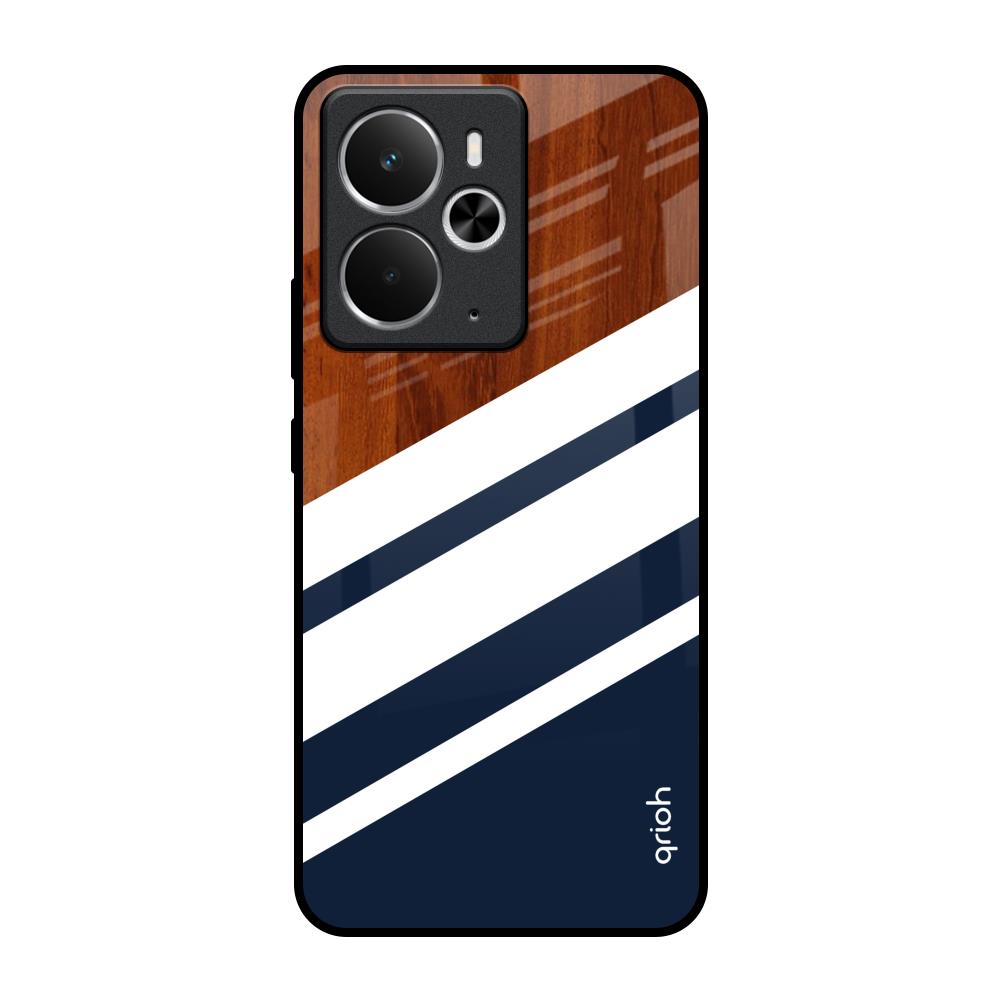 Bold Stripes Realme 14 5G Glass Back Cover Online