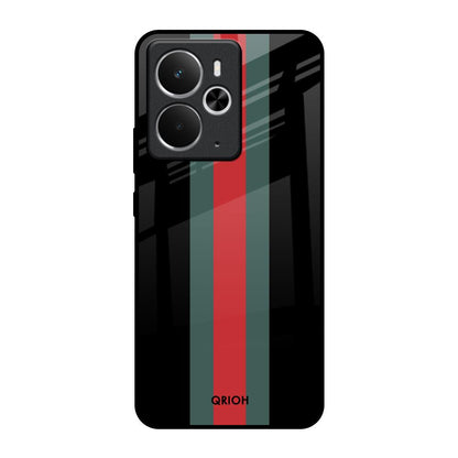 Vertical Stripes Realme 14 5G Glass Back Cover Online