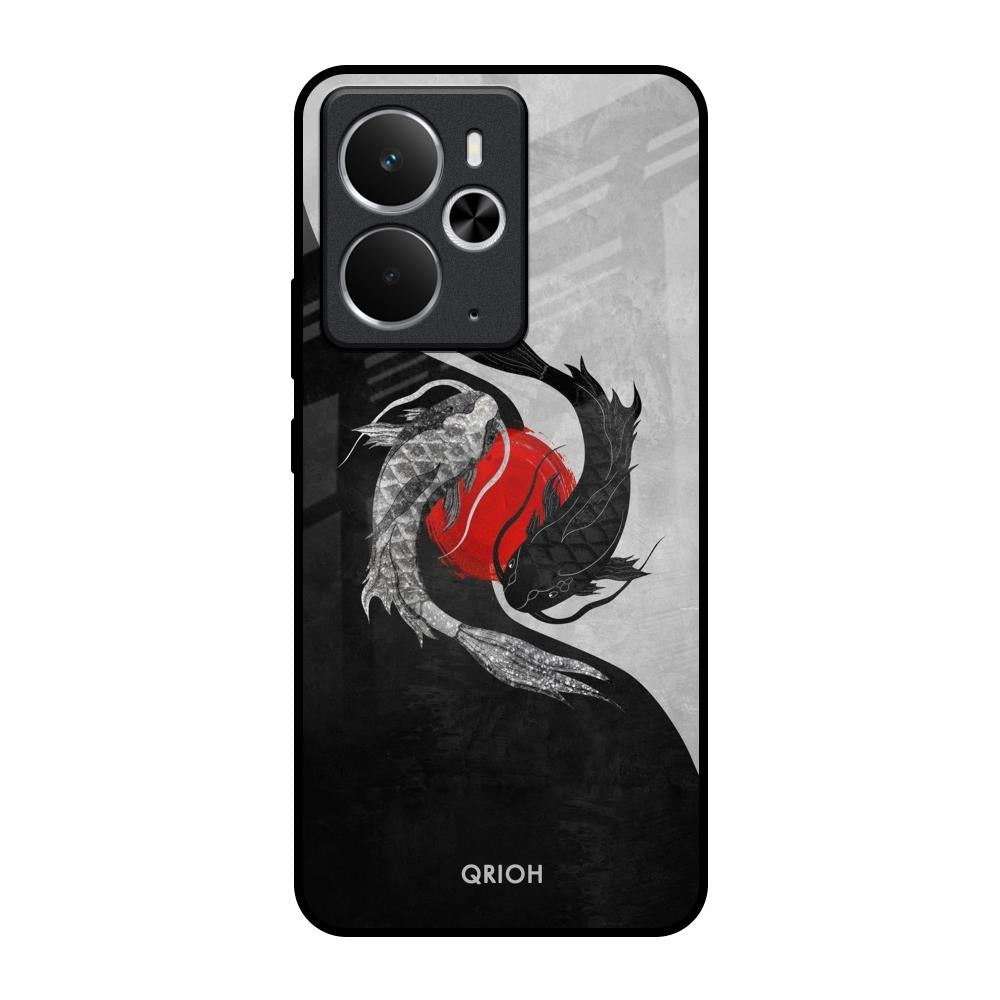 Japanese Art Realme 14 5G Glass Back Cover Online