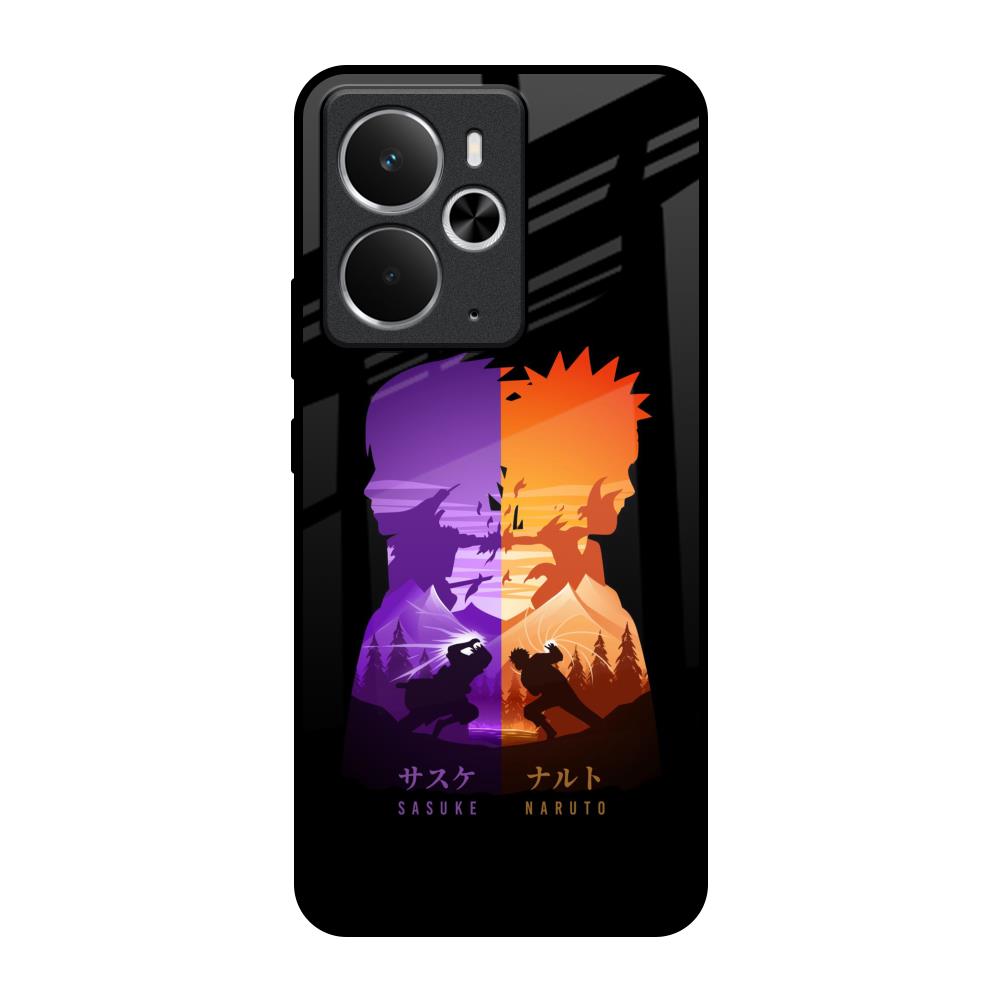 Minimalist Anime Realme 14 5G Glass Back Cover Online