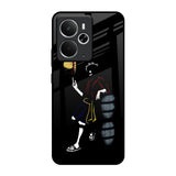 Luffy Line Art Realme 14 5G Glass Back Cover Online