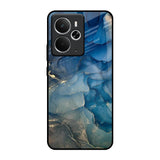 Blue Cool Marble Realme 14 5G Glass Back Cover Online